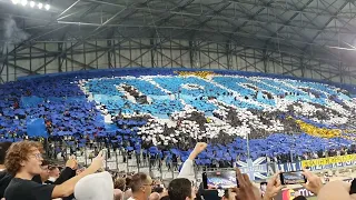 Tifo Virage Sud OM Tottenham Ligue des Champions 2022