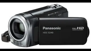 Обзор Panasonic HDC-SD40