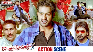 Ramayya Vasthavayya Action Scene | Telugu Movie | NTR, Samantha, Shruti Haasan | Aditya Cinemalu
