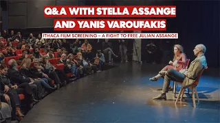 Q&A with Stella Assange and Yanis Varoufakis: Ithaca film screening – A Fight to Free Julian Assange