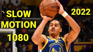 Jordan Poole Shooting Form Slow Motion 2022 (1080_HD) Part 3