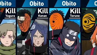 Characters defeated by Obito Uchiha in Naruto and Boruto
