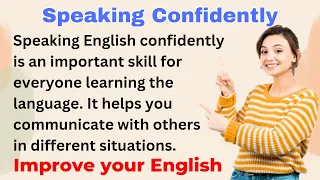 Speak English Confidently | Improve your English | Everyday Speaking | Level 1 | Shadowing Method