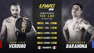 UWC 26 - Highlights - Pelea 13 - Verdugo vs Barahona (30-Abr-21)