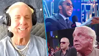 Ric Flair's WOO Off With Jay Lethal Was Unscripted