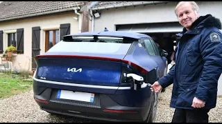 Il utilise sa KIA EV6 pour alimenter sa maison pendant près de 2 jours via le V2L de la voiture !