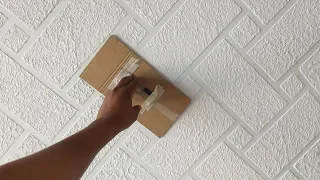 Brick wall painting cool and easy method