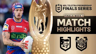 NRL 2023 | Knights v Raiders | Match Highlights