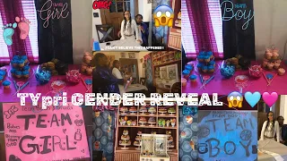 MY BIG COUSIN TY GENDER REVEAL (VLOG) | family time,games,chitchat..🩵👣🩷