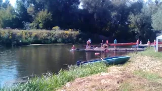Змагання на байдарках і каное в Луцьку Алєксєєнко Христина