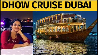 Dhow Cruise Dinner Dubai | Best Tourist Destination Deira | Dubai Vlog Malayalam | Deira Creek