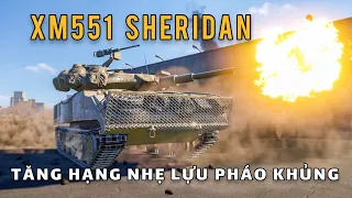 XM551 Sheridan: Tăng hạng nhẹ KHỦNG với khẩu 152mm | World of Tanks