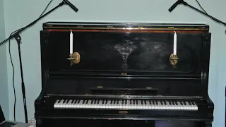 My upright piano recorded with 2 Shure SM57 microphones