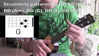 Absolute Beginners Hit the Road Jack uke tutorial