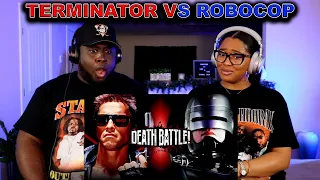 Kidd and Cee Reacts To Terminator VS RoboCop | DEATH BATTLE!