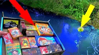 TOP 100 FIRECRACKERS IN the WATER | After a powerful explosion it came out...
