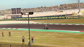 Il saluto di Valentino Rossi a Misano 2021