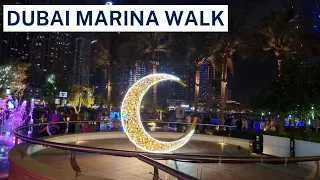 Ramadan in Dubai Marina Walk | Ramadan Kareem 2023