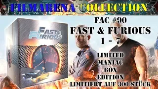 Filmarena Collection #90 - Fast & Furious 1 - 7 - Limited Maniac Box Set Edition