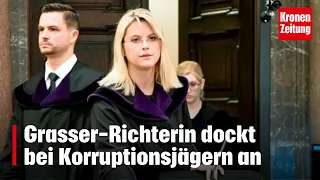 Befangenheitsproblem? Grasser-Richterin dockt bei Korruptionsjägern an | krone.tv NEWS