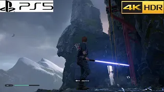 Star wars jedi:Fallen order (PS5) 4K-6OFPS HDR insane combat