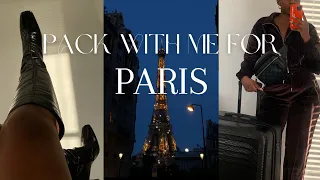 PACK WITH ME FOR PARIS! | SPRING TRAVEL OUTFIT IDEAS | APRIL 2022
