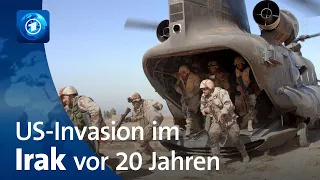 Irak-Krieg: US-Angriff vor 20 Jahren