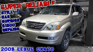 Reliable cars get surprise bills too. Simple oil change on '08 Lexus GX470 turns into $1200 repair