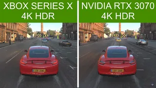 Forza Horizon 4 | Ultra Graphics XBOX Series X vs. PC Nvidia RTX 3070 [4K HDR]