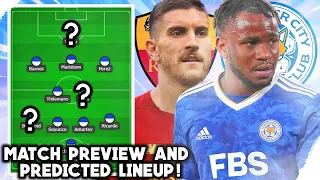 AS ROMA vs LEICESTER CITY! Match Preview And Predicted Lineup! | UEFA Conference League |