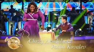 Chizzy Akudolu and Pasha Kovalev Foxtrots to ‘I'm a Woman’ - Strictly Come Dancing 2017