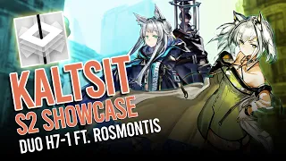 [Arknights] Kaltsit S2 Showcase: Duo H7-1 with Rosmontis