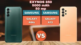 Samsung Galaxy A04s vs Samsung Galaxy A13 | COMPARE