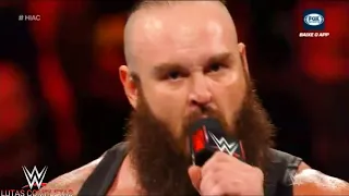 Roman Reigns e Braun Strowman se Confrontam no RAW - PT BR