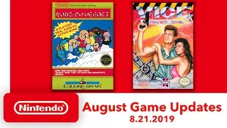 Nintendo Entertainment System - August Game Updates - Nintendo Switch Online