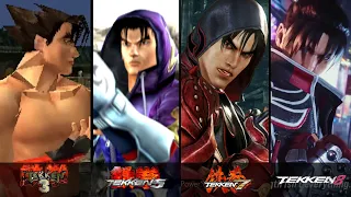 Visual Evolution of Jin Kazama's Win Poses Across 6 Tekken Games!