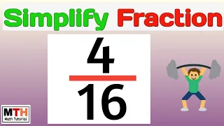 Equivalent fraction of 4/16 | 4/16 Simplified | Simplify 4/16