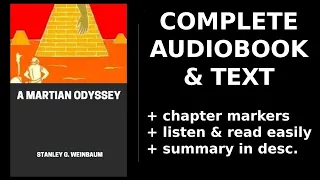 A Martian Odyssey 📖 By Stanley G. Weinbaum. FULL Audiobook