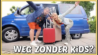 WE GAAN ZONDER KiNDEREN EEN WEEKENDJE WEG FiLMEN 😱 | Bellinga Vlog #2477