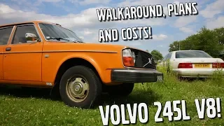 Walkaround, Plans & Costs! - Volvo 245L 1UZ V8 Project [EP1]