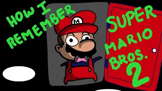 How I remember Super Mario Bros. 2 (animated story)