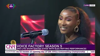 Voice Factory season 5: 2nd live show ignites stage with electrifying performances