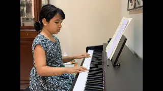 Trinity College London Grade 2 piano exsam 2021-2023 Distinction Marks performed by (Karen Mercy)