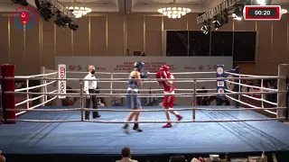 Елена Гапешина (Бур) - Анастасия Шапанюк (УКР) 1/4 до 75 кг. Istanbul Bosphorus Boxing tournament