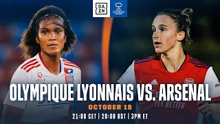 Olympique Lyonnais vs. Arsenal | Match De La 1e Journée De L'UEFA Women's Champions League