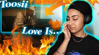 Heartbreaking! Toosii - Love is... (Official Video) [REACTION]