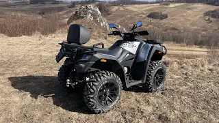 Kymco MXU700 serwis zawieszenia