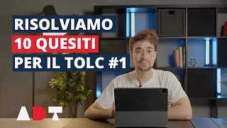 Esercitazioni TOLC - simulazione con 10 quiz di medicina - pt.1