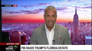 FBI executes search warrant at the home of former US President Donald Trump