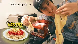 ich mach SPAGHETTI selber, weil ich ne Nudel-Maschine habe und ihr nicht